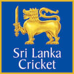 Sri Lanka Cricket logo featuring a golden lion holding a sword.