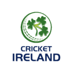 Cricket Ireland logo featuring three-leaf clovers in green and white.