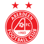 Aberdeen FC logo featuring the Hercules Pillars emblem and club name.