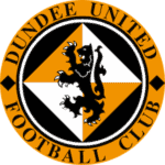 Dundee United Football Club emblem with lion and star design.