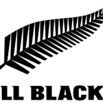 Stylish black and white logo of The Hercules Pillars with a feather design.