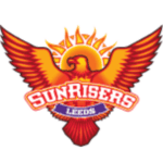 Sunrisers Leeds rugby team logo with phoenix and sun design.