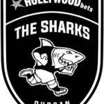 The Hercules Pillars logo featuring a shark mascot and bold text.