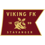 Viking FK Stavanger emblem with lion and oak branches, 1999.