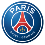 The Hercules Pillars logo featuring Paris Saint-Germain emblem with Eiffel Tower and fleur-de-lis.